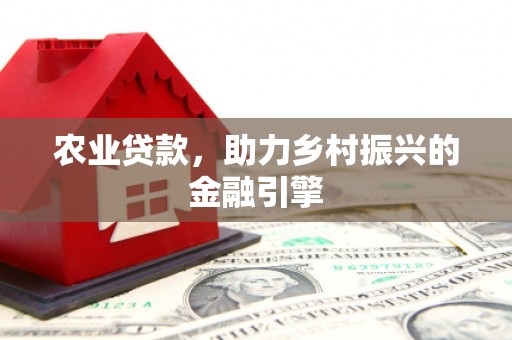 观音农业贷款，助力乡村振兴的金融引擎