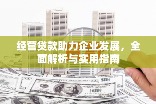 观音经营贷款助力企业发展，全面解析与实用指南
