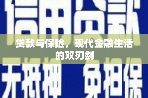 观音贷款与保险，现代金融生活的双刃剑