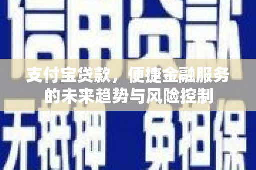 观音支付宝贷款，便捷金融服务的未来趋势与风险控制