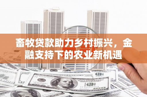 观音畜牧贷款助力乡村振兴，金融支持下的农业新机遇