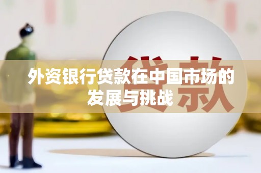 观音外资银行贷款在中国市场的发展与挑战