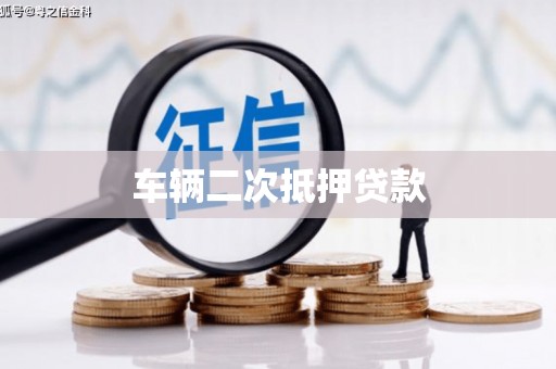 观音车辆二次抵押贷款