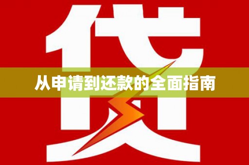 观音从申请到还款的全面指南