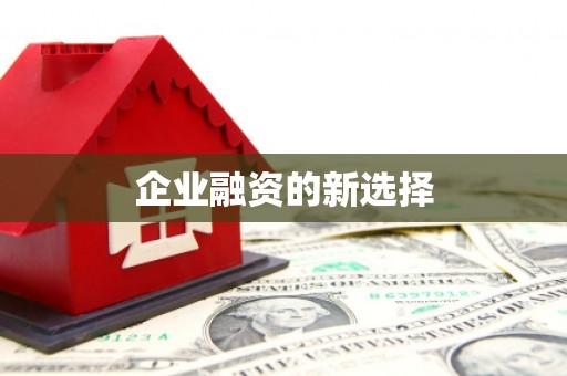 观音企业融资的新选择