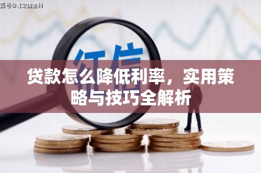 观音贷款怎么降低利率，实用策略与技巧全解析