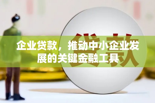 观音企业贷款，推动中小企业发展的关键金融工具