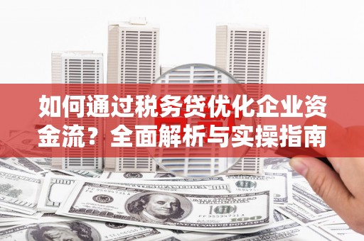 观音如何通过税务贷优化企业资金流？全面解析与实操指南