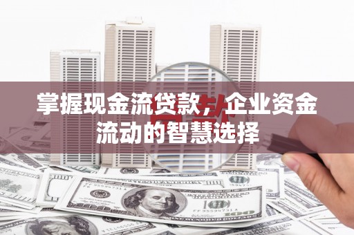 观音掌握现金流贷款，企业资金流动的智慧选择