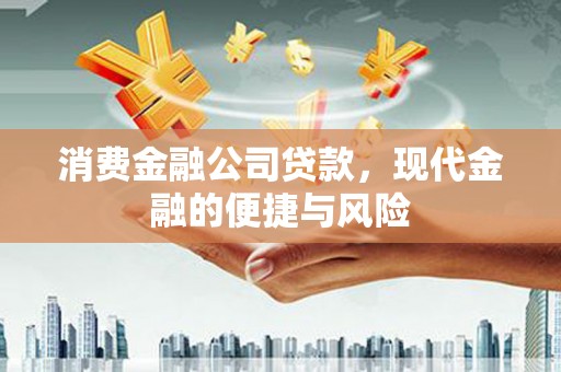 观音消费金融公司贷款，现代金融的便捷与风险