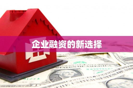 观音企业融资的新选择