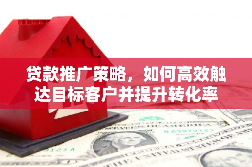 观音贷款推广策略，如何高效触达目标客户并提升转化率