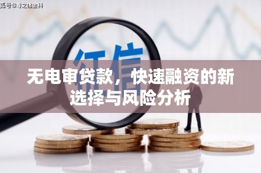 观音无电审贷款，快速融资的新选择与风险分析