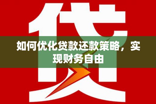 观音如何优化贷款还款策略，实现财务自由