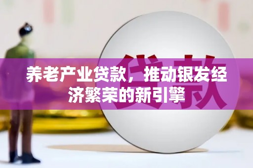 观音养老产业贷款，推动银发经济繁荣的新引擎