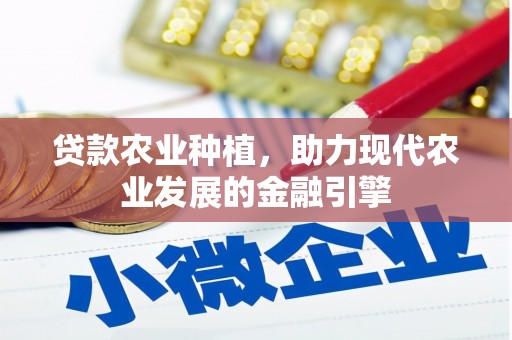 观音贷款农业种植，助力现代农业发展的金融引擎