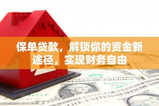 观音保单贷款，解锁你的资金新途径，实现财务自由
