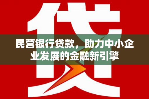 观音民营银行贷款，助力中小企业发展的金融新引擎