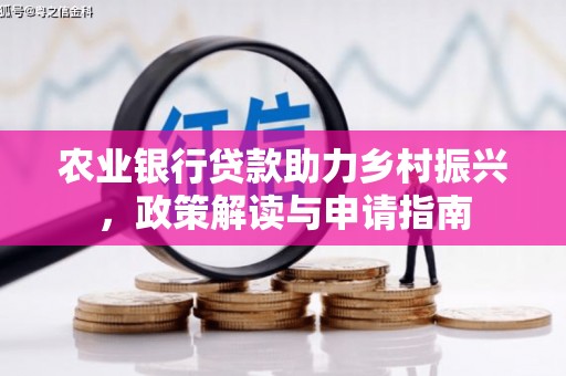 观音农业银行贷款助力乡村振兴，政策解读与申请指南