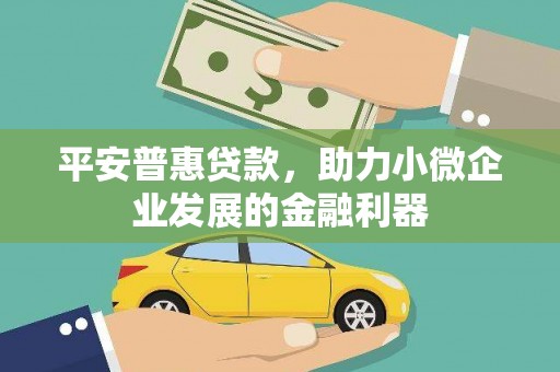 观音平安普惠贷款，助力小微企业发展的金融利器