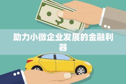 观音助力小微企业发展的金融利器